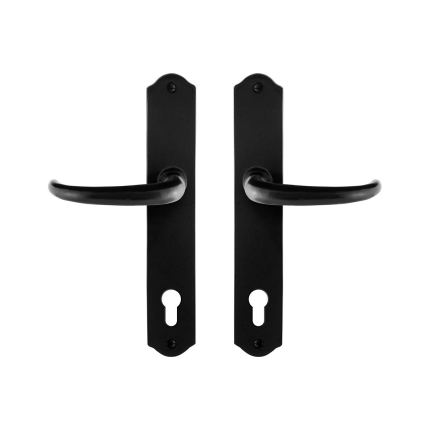 GPF6205.60 deurkruk op schild 238x41x4mm