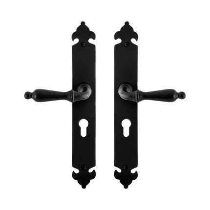 GPF6215.60 deurkruk op schild 291x41x4mm