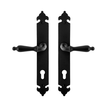 GPF6215.60 deurkruk op schild 291x41x4mm