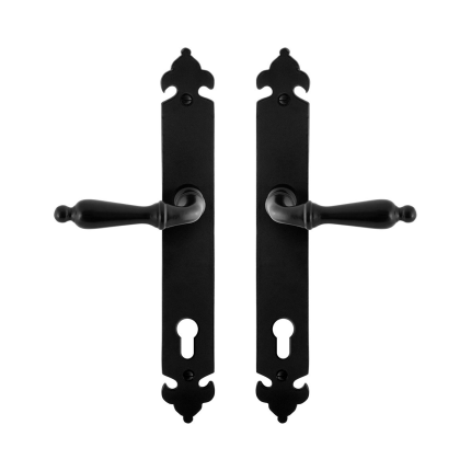 GPF6215.60 deurkruk op schild 291x41x4mm