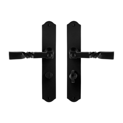 GPF6245.60 deurkruk op schild 238x41x4mm