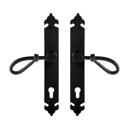 GPF6255.60 deurkruk op schild 291x41x4mm