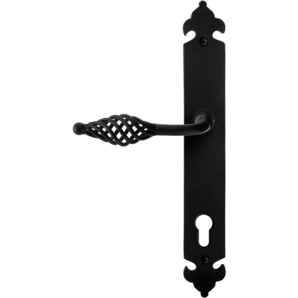 GPF6265.60L/R deurkruk op schild 291x41