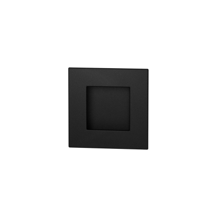 GPF8714.61E zwart schuifdeurk vierk 70mm