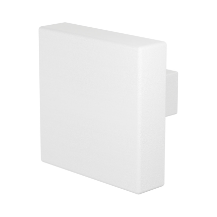 GPF8950.62 wit vierk. knop 60x60mm