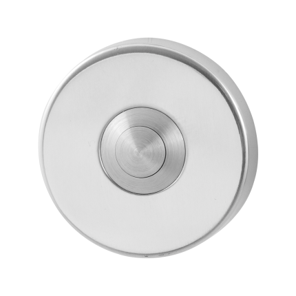 GPF9827.40 RVS pol deurbel rond