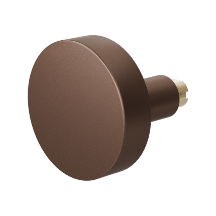 GPF9860.A2 Bronze mat excentr. knop vast