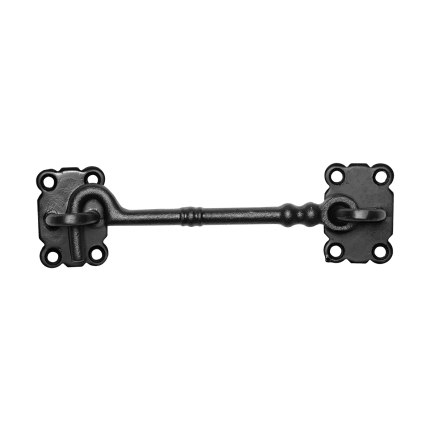 KP1011 kajuithaak Smeedijzer zwart 254 mm