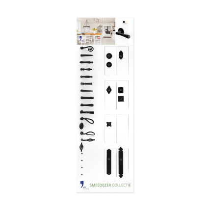 GPF CombiVari Wanddisplay Smeedijzer