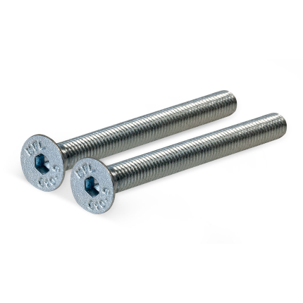 Staal gegalvaniseerd bout DIN7991 2xM5