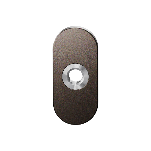 GPF1104 Dark blend ovale rozet 70x32mm