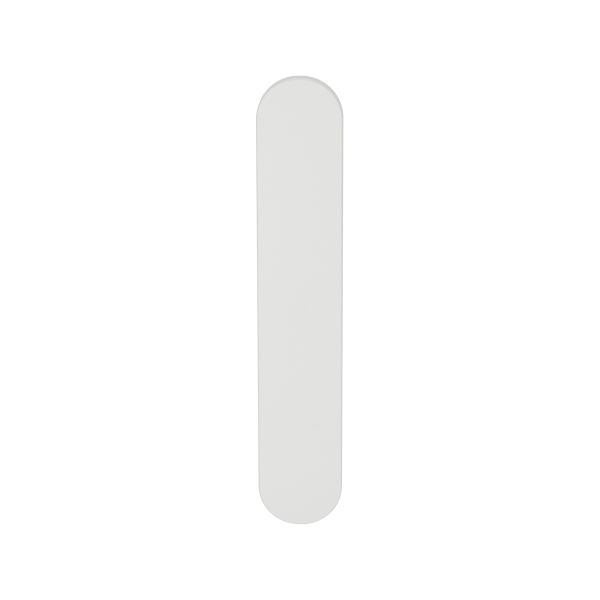 GPF1220.62L/R langschild afg. blind wit