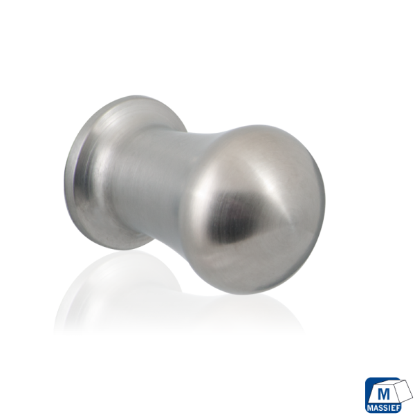 GPF5540 RVS meubelknop rond