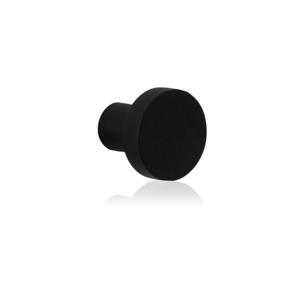 GPF8504.30 zwart meubelknop rond 30mm