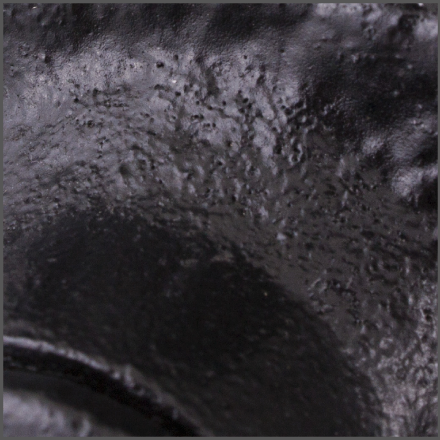 Detail finish smeedijzer zwart