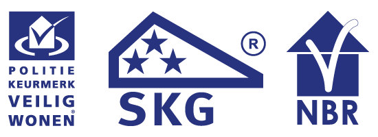 Certificaten van Politiekeurmerk Veilig Wonen, SKG en NBR verzekeren kwaliteit en veiligheid