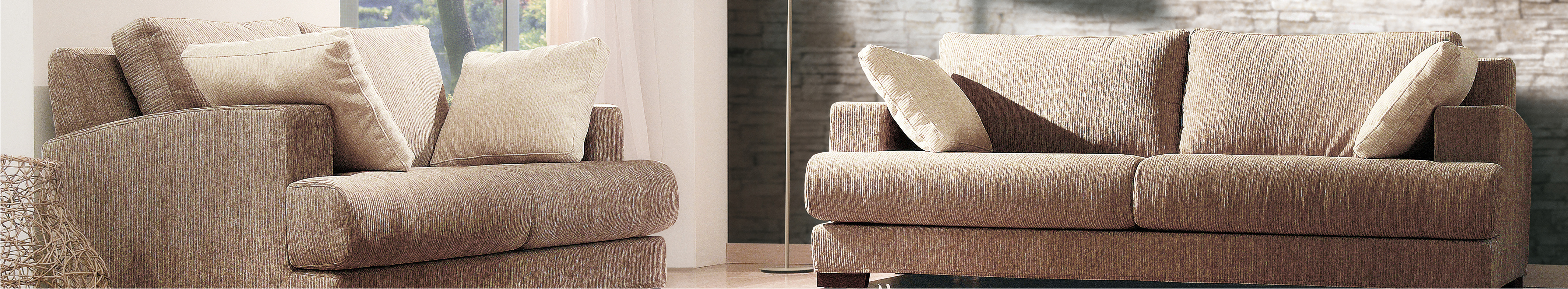 Interieur met banken
