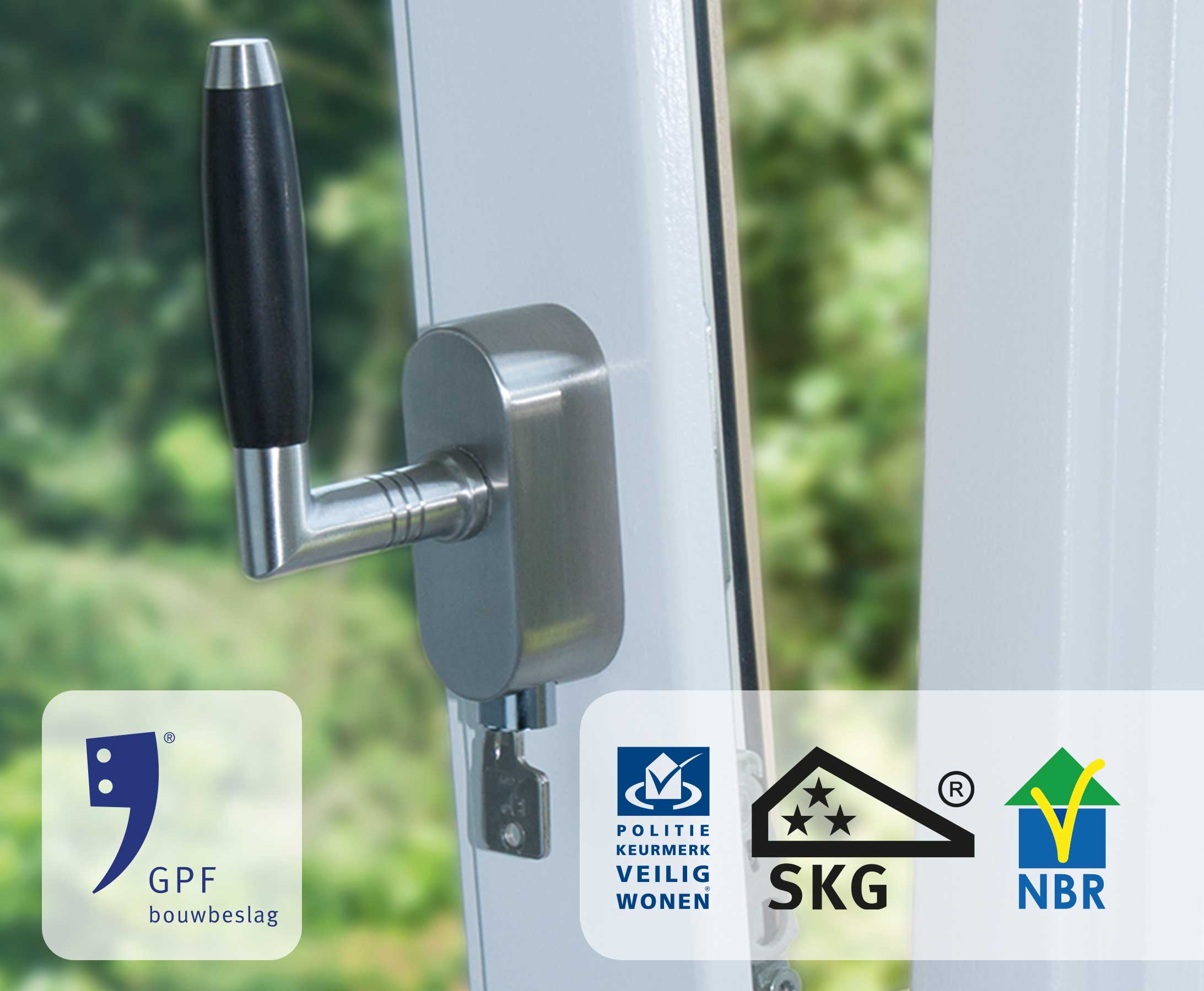GPF bouwbeslag RVS raambeslag